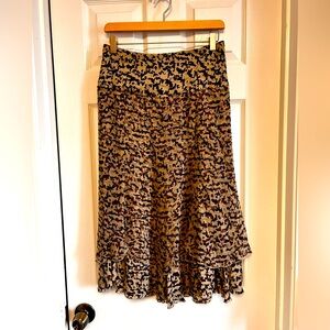 Macy’s Alfani Woman Leopard Print Midi Skirt